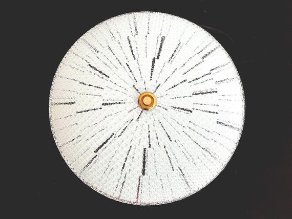 Modern Starburst Flush Light, 1960s