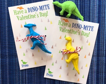 Dinosaur Valentine - Instant Download - Valentine's Day Digital Printable -  Digital Valentines - Kids Valentines - Dinosaur Valentine Cards