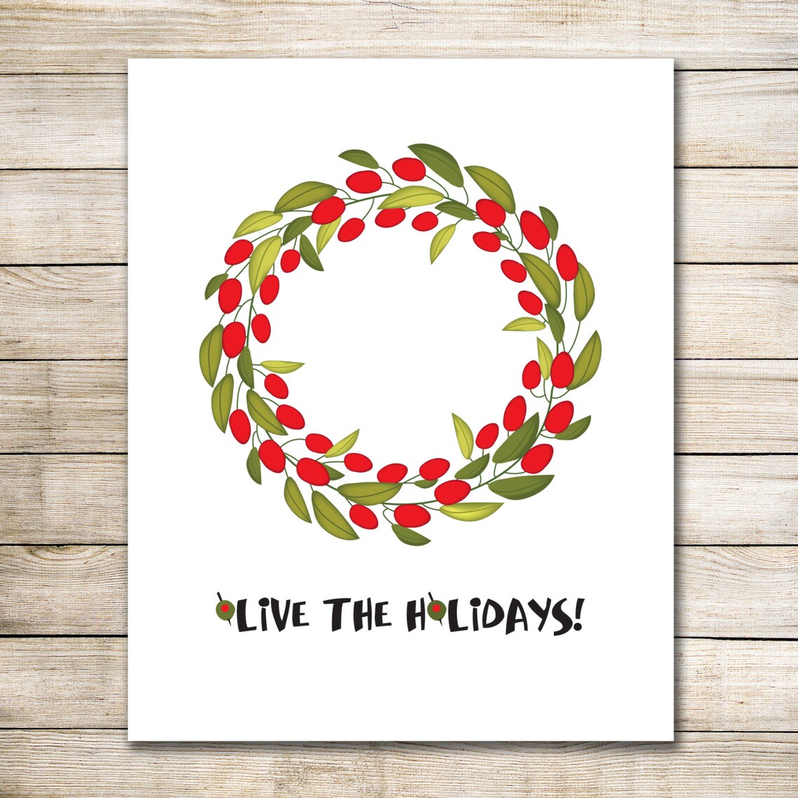 Christmas Printable Instant Download Christmas Print | Etsy