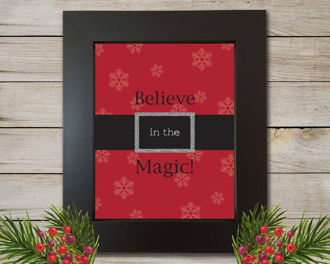 Christmas Printable Instant Download Christmas Print Christmas Wall ...
