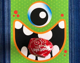 Monster Valentines - Instant Download - Digital Valentine - Kids Valentines - Monster - Valentine Printable - Monster Valentine - Valentines