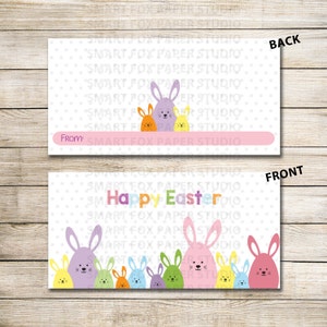 Happy Easter Bag Topper - Instant Download - Easter Digital Printable ...