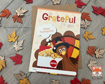 Turkey Gift Card Holder, Instant Download, Thanksgiving Gift Card Holder, Thank You Teacher, Teacher Gift, Gift Card Printable, Digital File