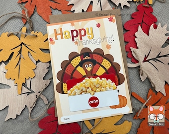 Turkey Gift Card Holder, Instant Download, Thanksgiving Gift Card Holder, Thank You Teacher, Teacher Gift, Gift Card Printable, Digital File