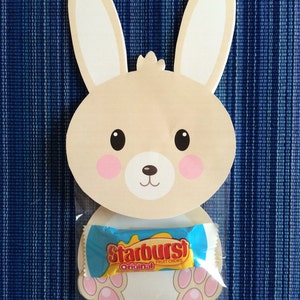 Easter Bag Topper - Instant Download - Easter Digital Printable -  Easter Bag Topper - Easter Bunny Digital - Easter Treat Bags