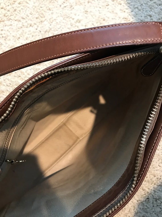 Vintage Brown Gucci shoulder bag - image 5