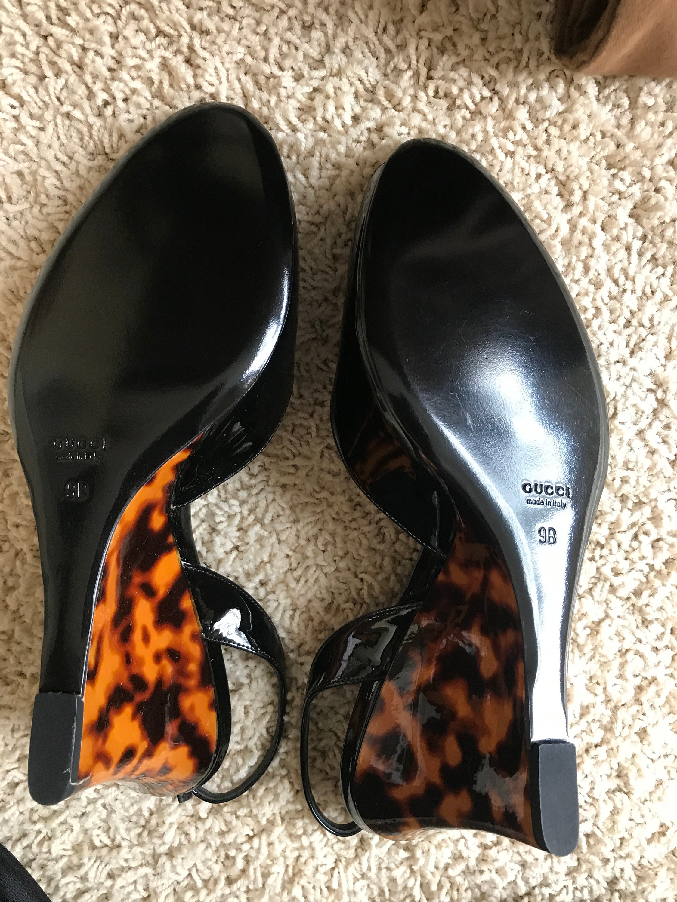 Gucci animal print discount shoes