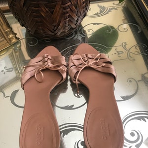 Vintage Tom Ford Gucci /Bamboo Metal heel/ Open Toe Sandal image 3