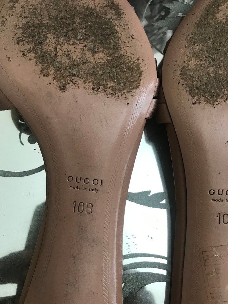 Vintage Tom Ford Gucci /Bamboo Metal heel/ Open Toe Sandal image 6