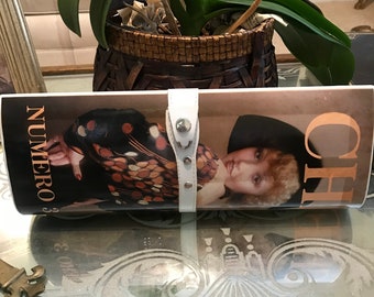 Authentic Vintage Magazine Cherie Paris Clutch