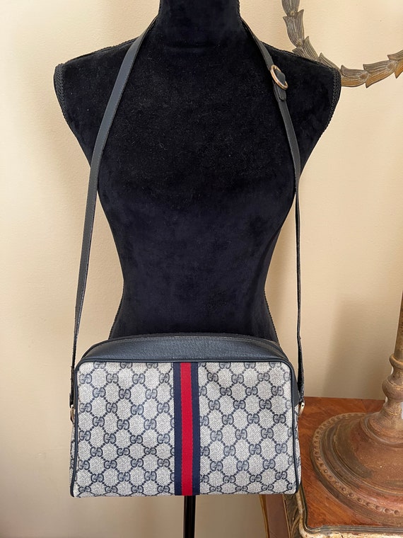 Vintage monogram Gucci Accessory Collection Shoul… - image 4