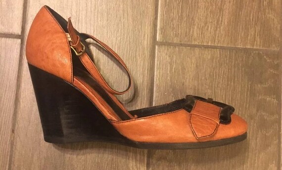 Vintage Fendi wedge buckle shoe - size 36 - image 8