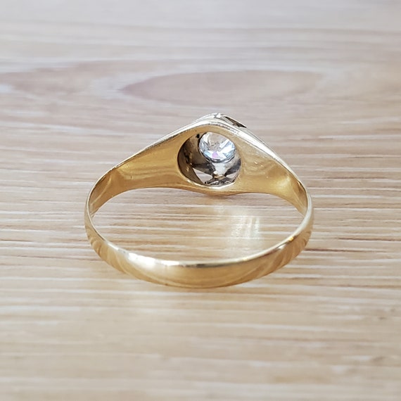 Antique Engagement Ring | Classic Edwardian Old E… - image 6