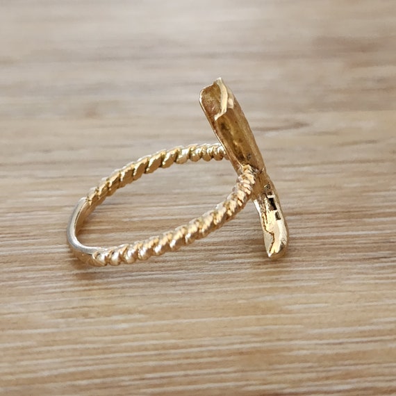 Vintage Cowgirl Boot Lasso Rope Diamond Ring | Rodeo … - Gem