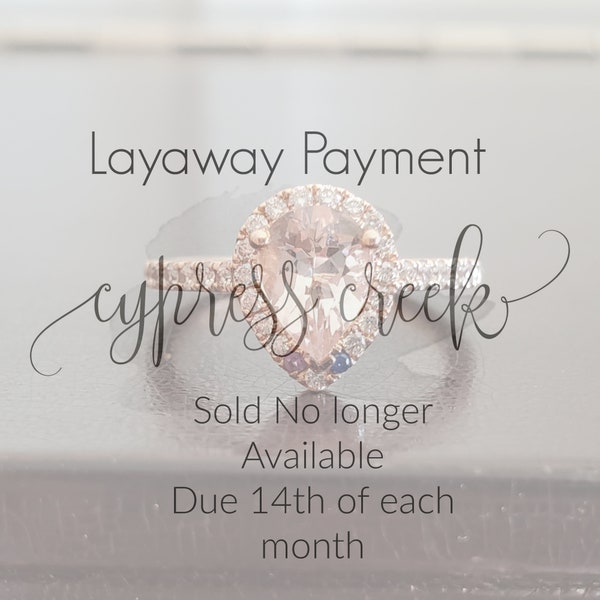 Layaway for Sarah~ No longer available ~ Due 14th of each month