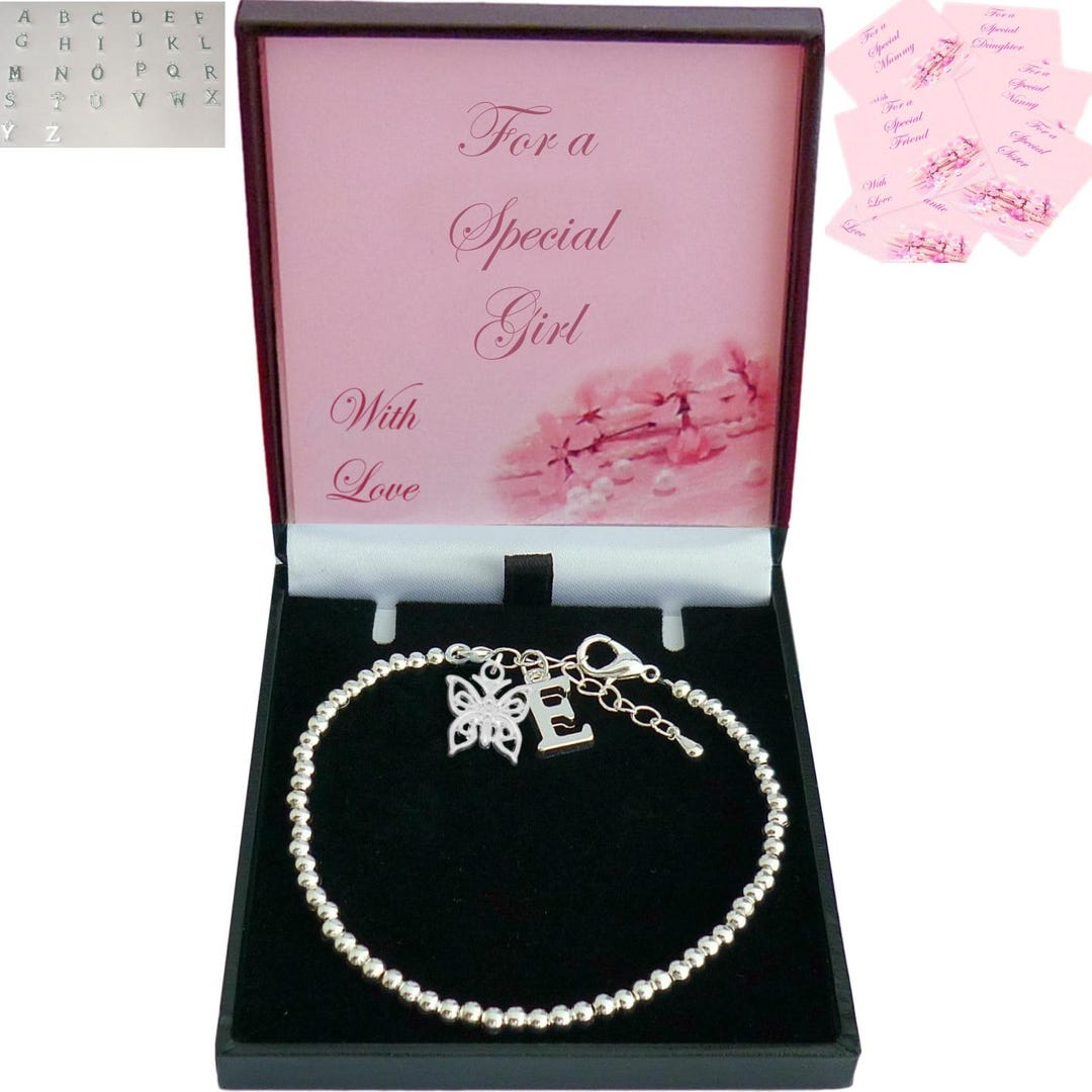 Giorre Armband 34512, Mit Swarovski-Perlen Und Buchstaben-Anhänger