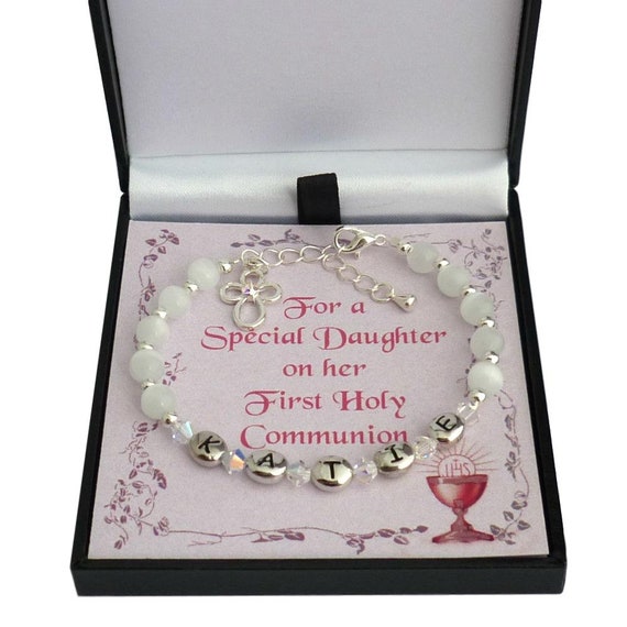 First Holy Communion Pearl and Angel Charm Bracelet – Callaghan Jewellers