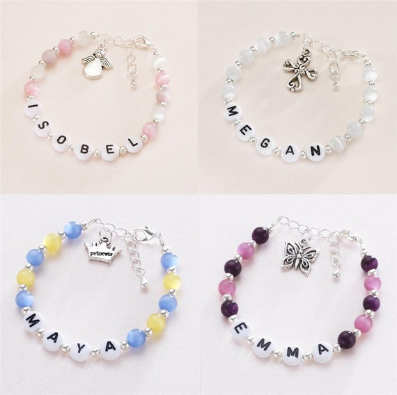Pearl And Initial Personalised Bracelet