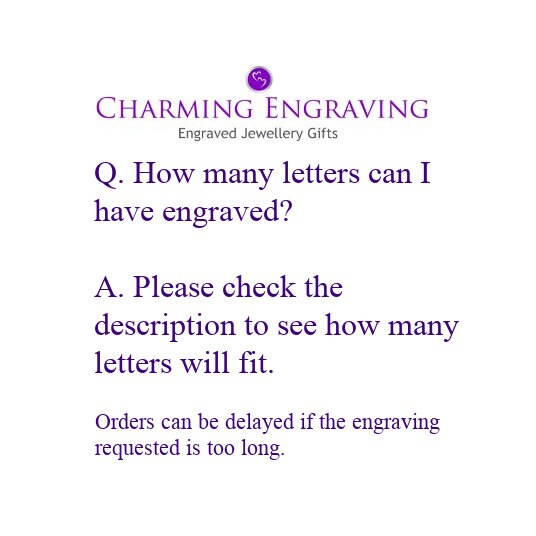 Charming engraving hotsell