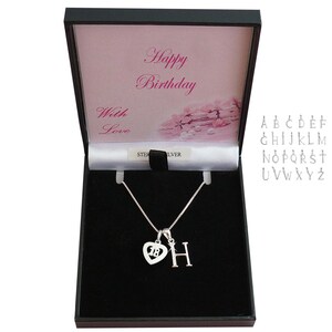 Collar de cumpleaños número 18, plata esterlina, en caja de regalo para una hija, nieta, hermana, sobrina, prima o amiga especial.