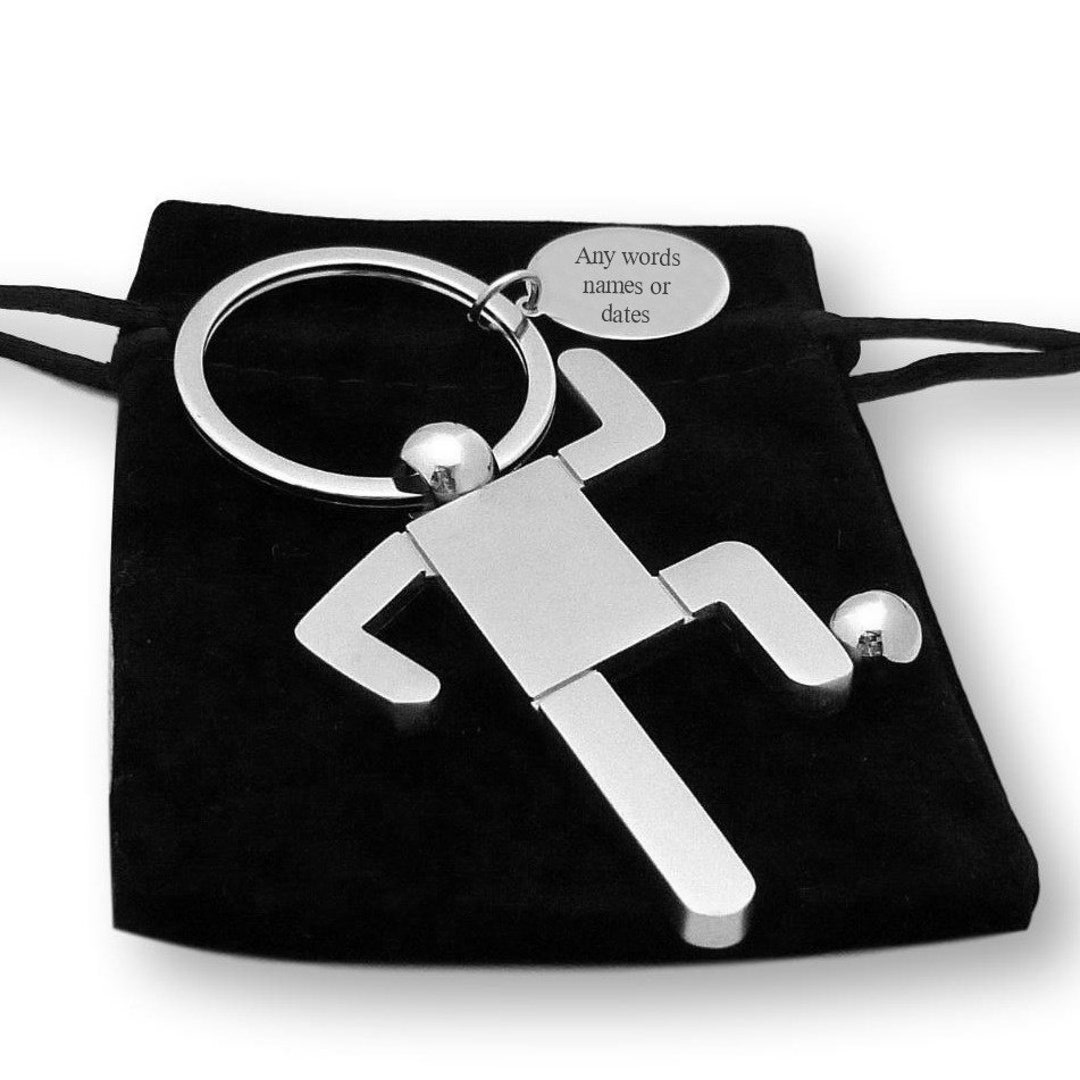 Porte-clés Football – Cadeau Original Pour Fans, Entraîneurs, Garçons, Accessoire Pratique Pour Sac Ou Trousseau