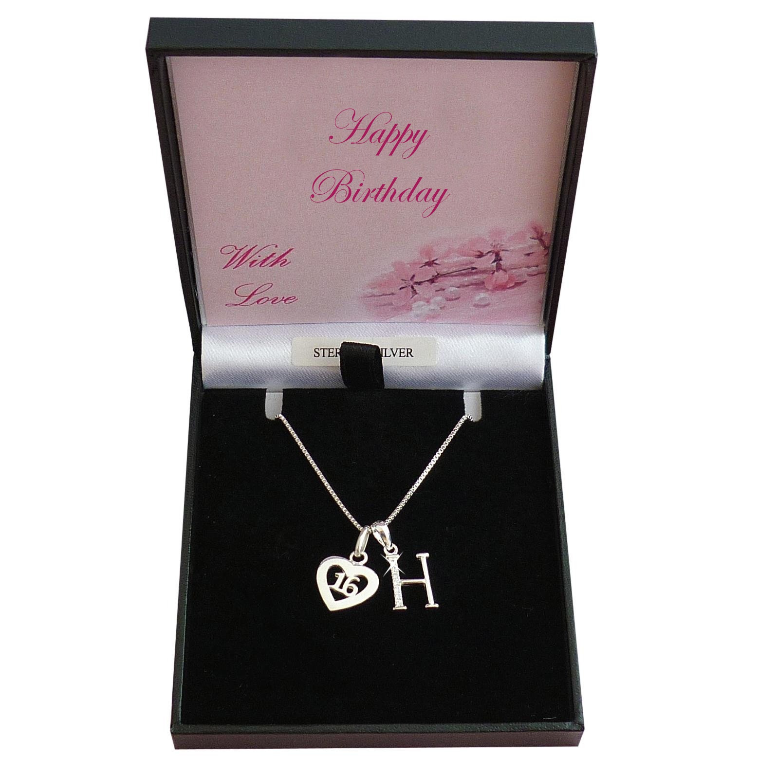16th Birthday Necklace Sterling Silver Gift Boxed for a - Etsy UK