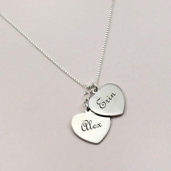 Buy Personalized Large Heart-shape Locket With 2 Picture Inside Engraved  Pendant Memorial Necklace Customizable Any Photo Text&Symbols for Women  (silver) at Amazon.in