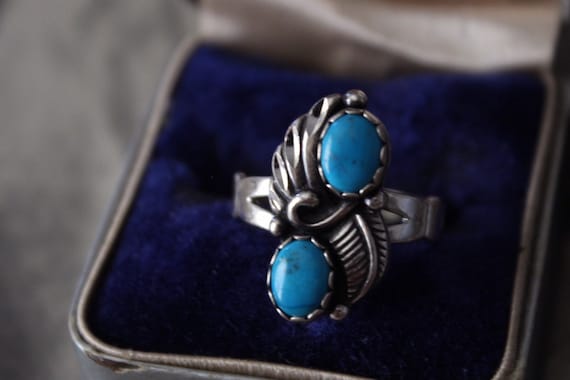 Beautiful Vintage Navajo Sterling Silver Split Sh… - image 1