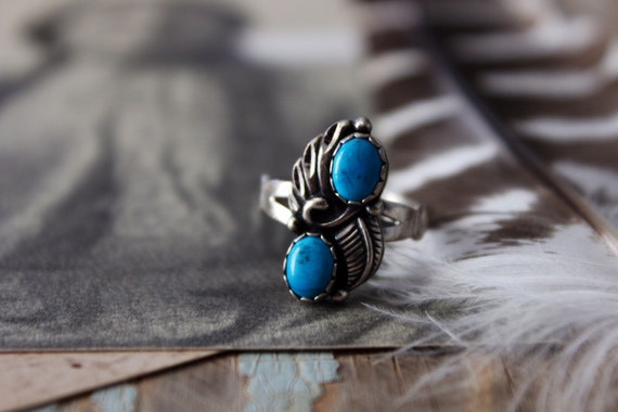 Beautiful Vintage Navajo Sterling Silver Split Sh… - image 3