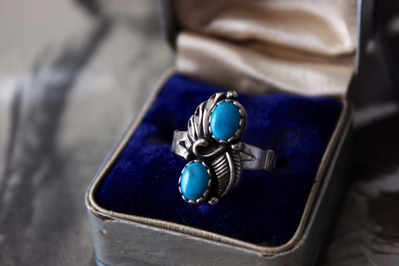 Beautiful Vintage Navajo Sterling Silver Split Sh… - image 2