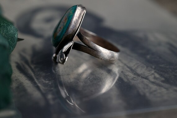 Vintage Navajo Royston Turquoise ring Native Amer… - image 10