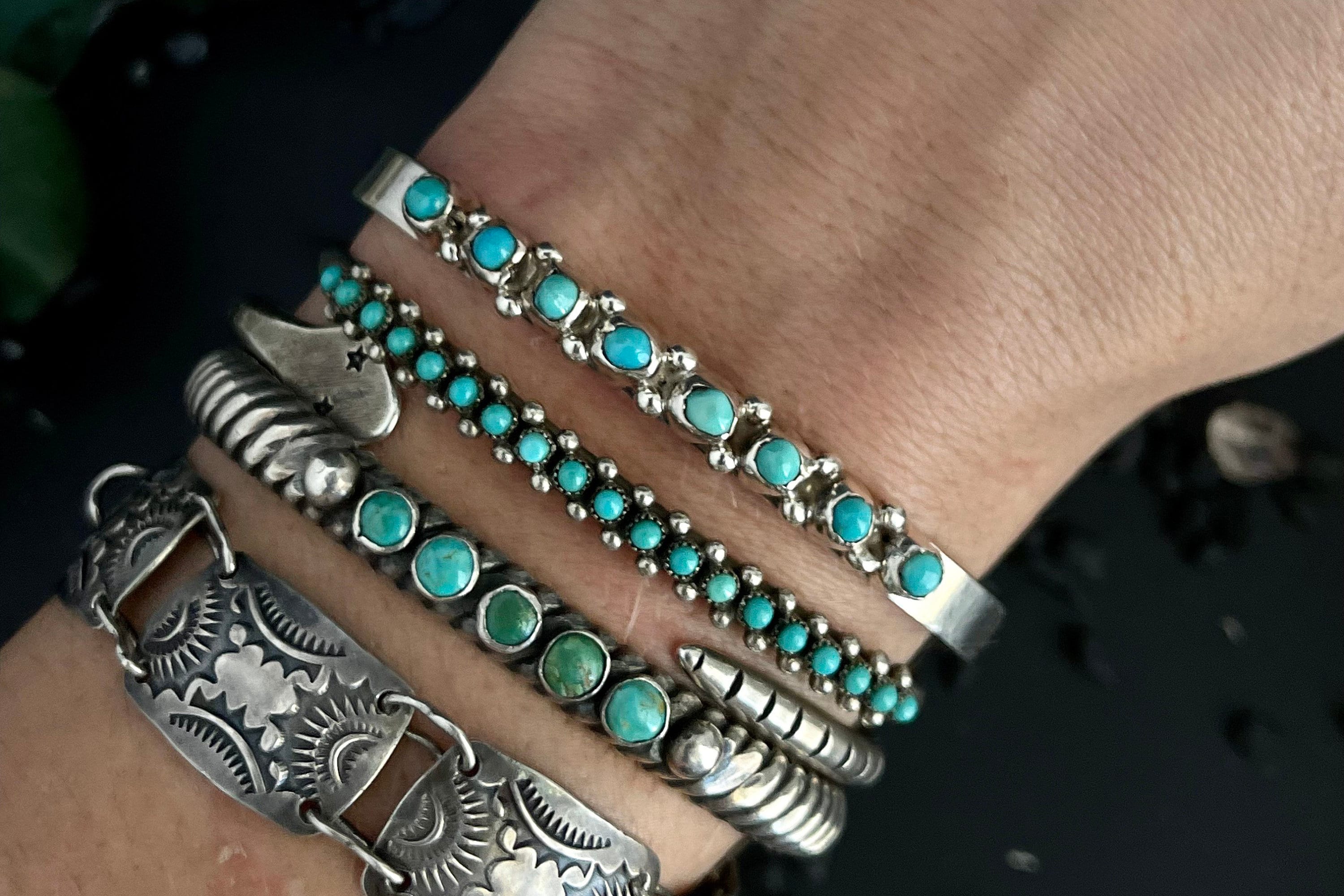 Native American One Of The Best Early Vintage Zuni Snake Eyes Turquoise Sterling Silver Bracelet Native American One Of The Best Early Vintage Zuni Snake Eyes Turquoise Sterling Silver Bracelet