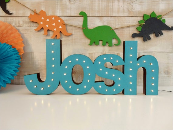 6" Light up letter, light up name, light up name sign, Name sign, customized name sign, kids Name sign, Marquee sign, kids bedroom decor