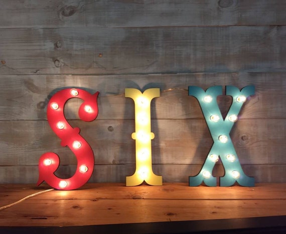 12" Personalized Marquee light Wood sign, Wedding, Restaurant, Love sign.  Bar Sign, Name sign, Personalized Sign, Custom Sign, Play Sign