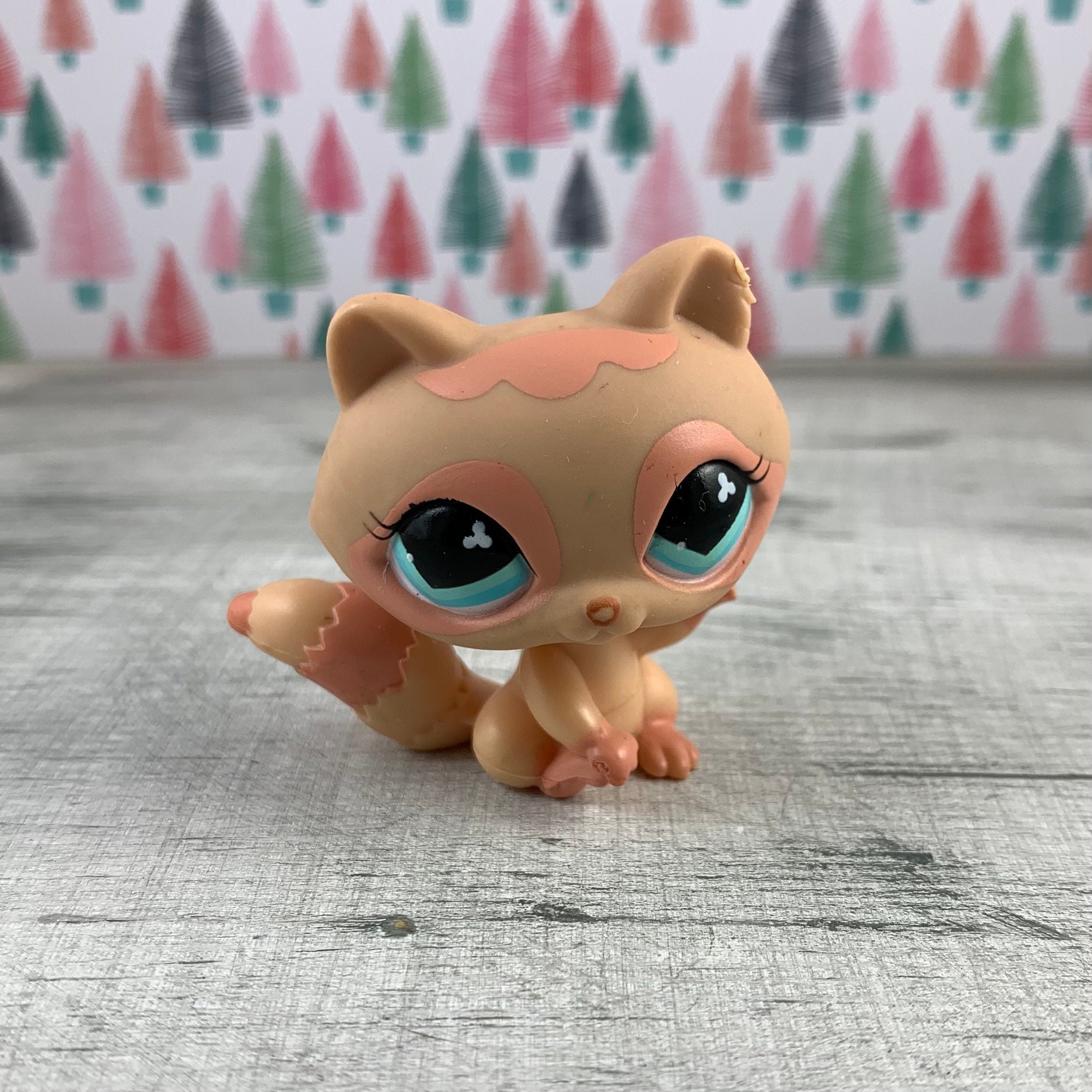 Raccoon 669 Littlest Pet Shop LPS Hasbro Bobblehead Mini Etsy