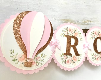 Hot Air Balloon Decorations - Baby Shower Decorations - Tea Party Decorations - Garden Party