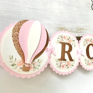 Hot Air Balloon Decorations - Baby Shower Decorations - Tea Party Decorations - Garden Party