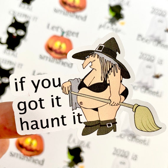 Halloween Stickers - Halloween decals - Planner stickers - laptop decals - Funny Halloween Stickers Il_570xn