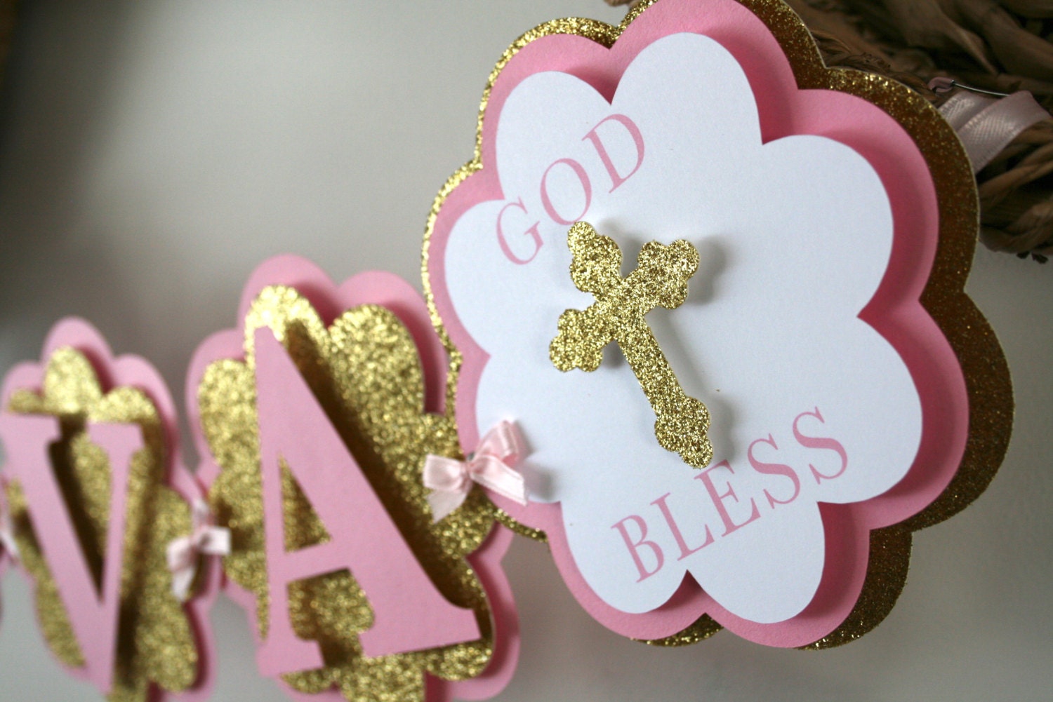 Baptism Banner Confirmation Banner Communion Banner Etsy