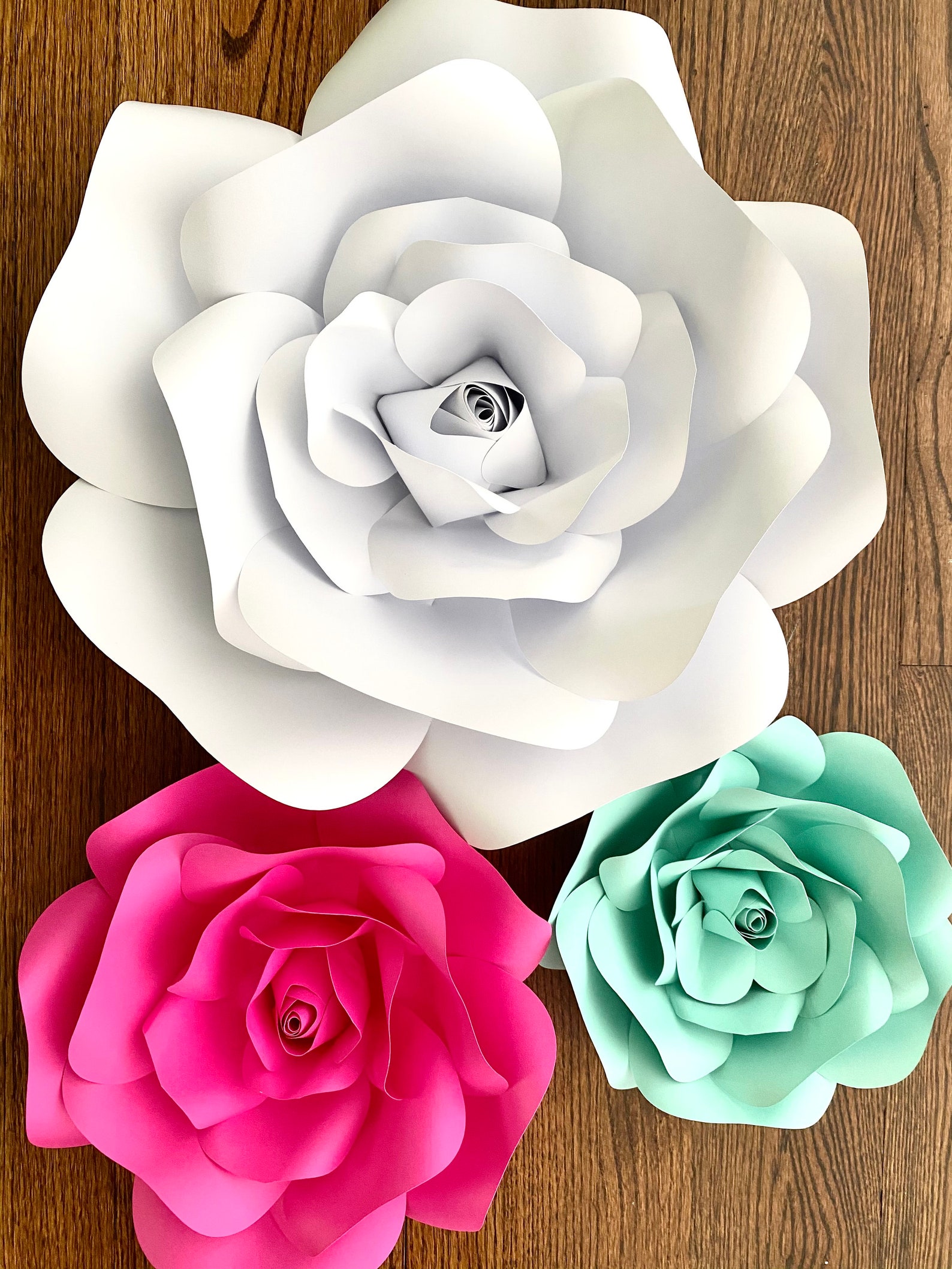 Wall Flowers Large Paper Flowers nursery Paper Flowers Etsy