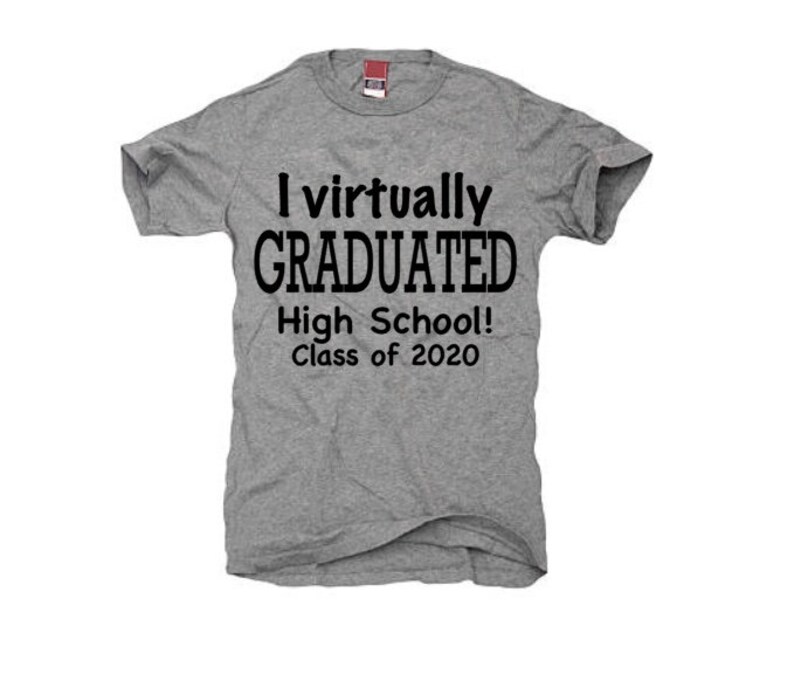 Graduation T-Shirts Funny Grad Shirts Graduation Gifts Class of 2020 T-shirts image 6