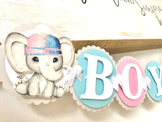 Baby Gender Reveal Decorations - Boy Or Girl Baby Shower Decor - Baby Shower Banner - Gender Reveal Party Decorartions Il_570xn