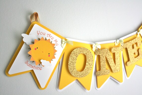 You Are My Sunshine High Chair Banner - Sunshine Birthday Party Decorations Il_570xn