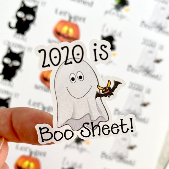 Halloween Stickers - Halloween decals - Planner stickers - laptop decals - Funny Halloween Stickers Il_570xn