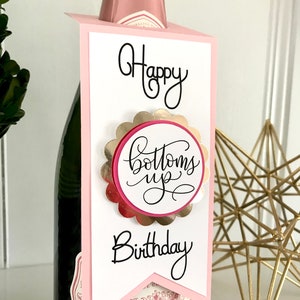 Champagne Bottle Tags Birthday Champagne Tags Wine Bottle Tags Personalized Champagne Tags image 3