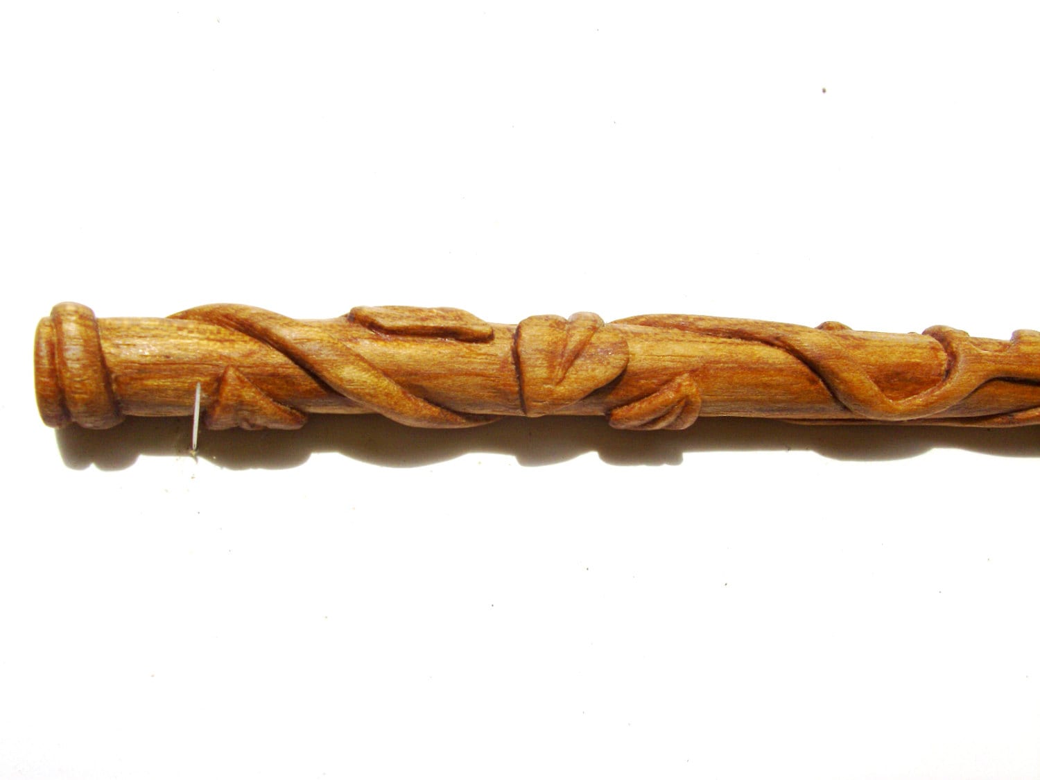 Grape Vine Wand Fully Handcarved oak Real wood wand / Etsy