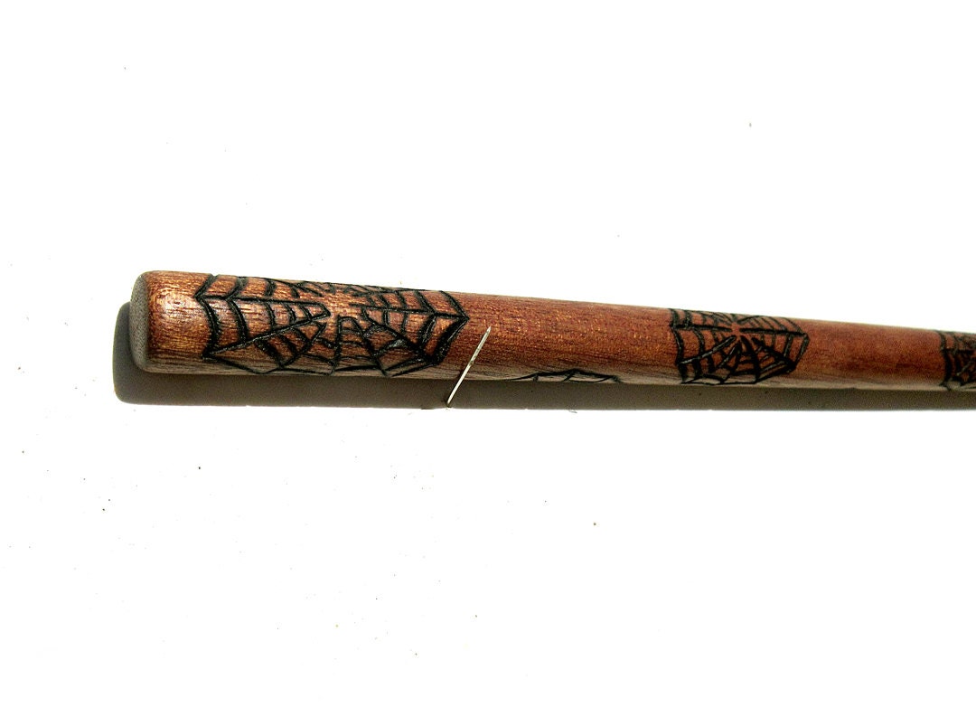 希少　ビンテージ　USAヴィンテージwood wand パター James Spiderweb Real Mahogany Wood Wand, Mahogany, Real Wood Wand