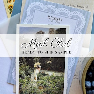 Mail Club Sample Month for Homemakers Monthly Gift Recipe Delivery for Christian Motherhood Prayer Encouragement Snail Mail Art Subscription