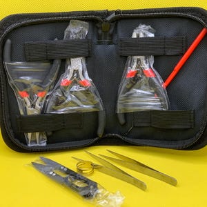 Jewelry Making Tool Kit: Pliers & Craft Tools with Case