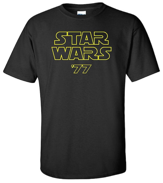 radar zakdoek Beginner Buy Star Wars '77 T Shirt Star Wars T Shirt Original Star Online in India -  Etsy